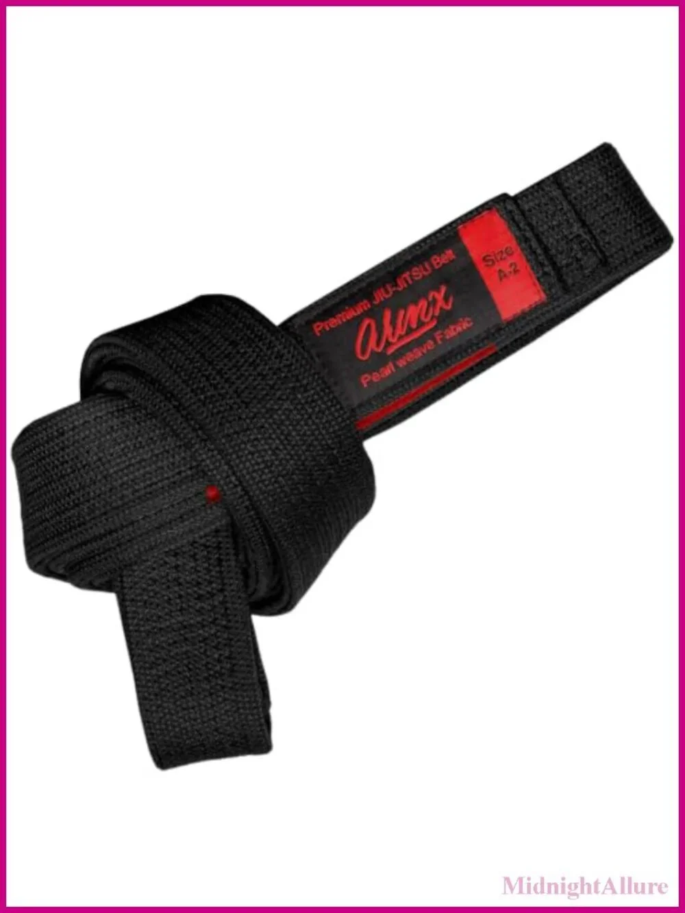 Brazilian Jiu Jitsu Belt 100% Cotton Blend Pearl Weave Competition Ready 2-Inch